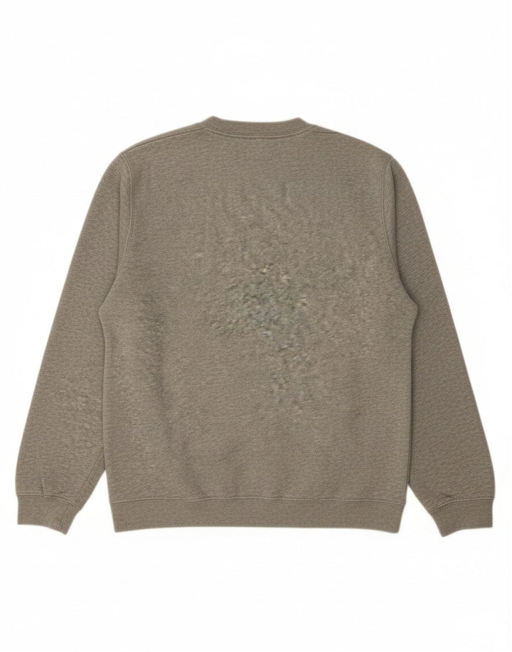 CONVERSE moletom gráfico masculino jumper pequeno algodão cinza