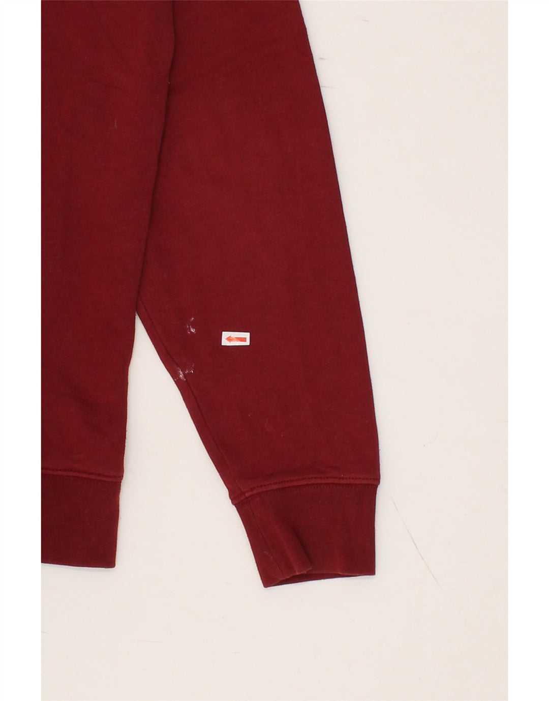 VANS Mens Hoodie Jumper XS Red Cotton Vintage Vans and Second-Hand Vans from Messina Hembry 