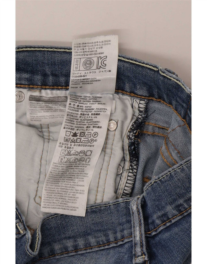 Levi's Masculino 511 Slim Jeans W30 L34 Azul Algodão