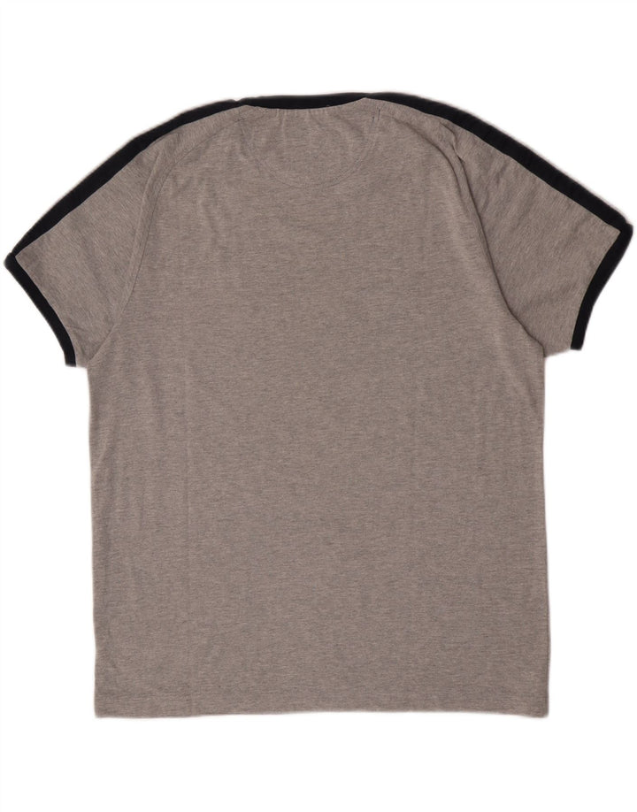 Camiseta masculina Champion grande algodão cinza