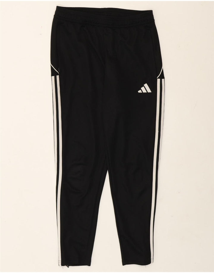 Calça de treino masculina Adidas Aeroready Slim Fit poliéster preto médio