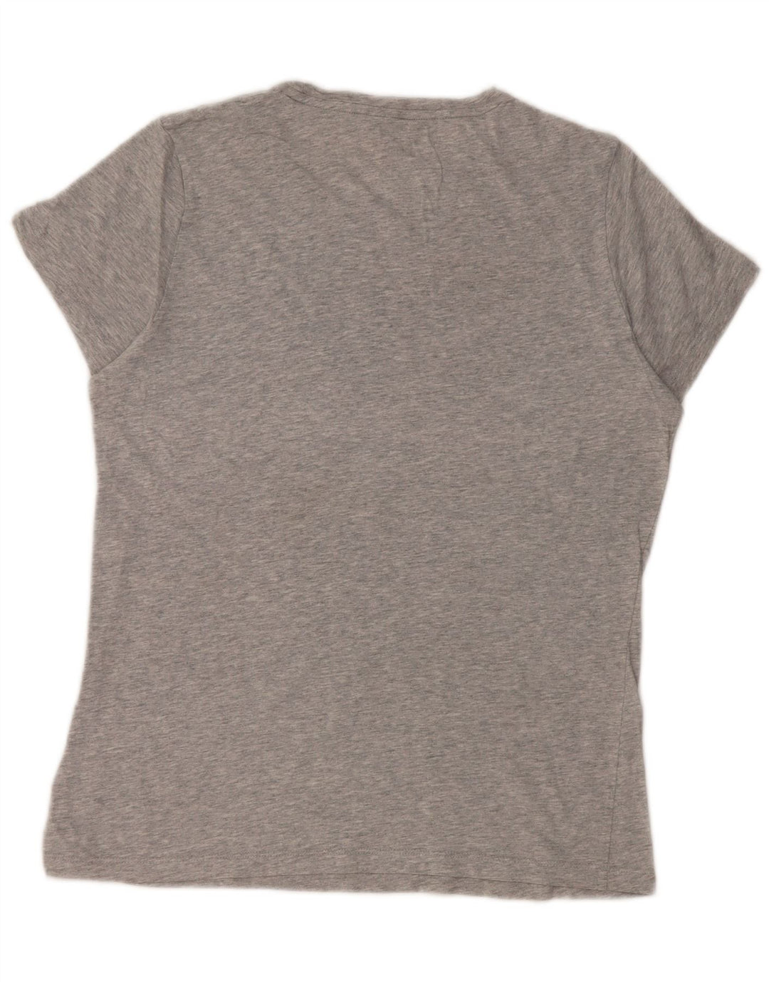 Camiseta feminina PUMA com estampa gráfica UK 14 cinza médio