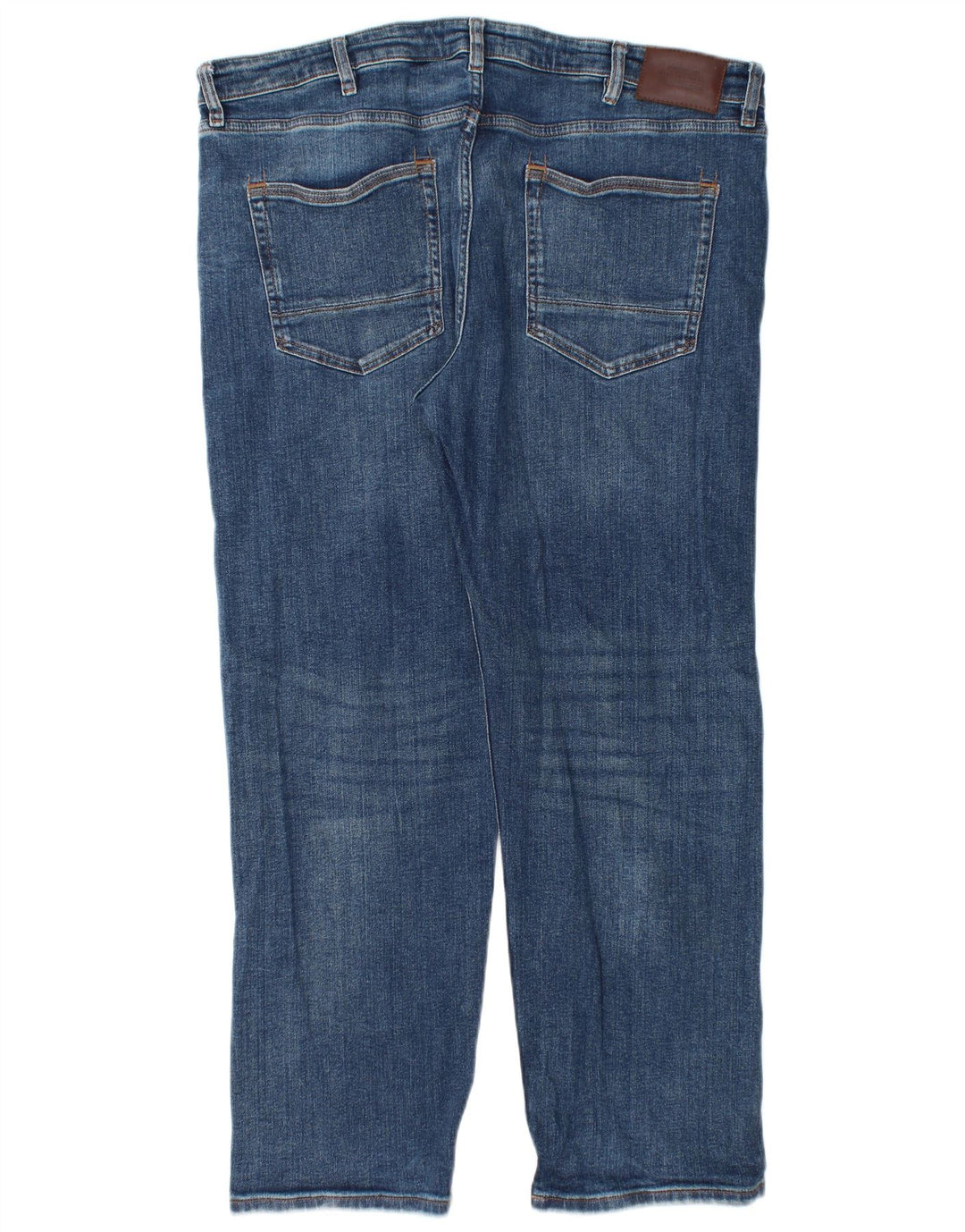 Jeans retos masculinos Marks & Spencer W38 L29 algodão azul