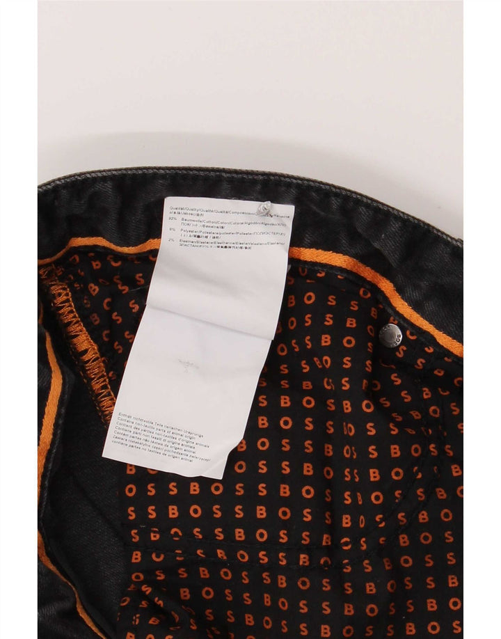 Hugo Boss Masculino Jeans Slim W36 L34 Algodão Preto
