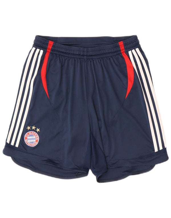 Adidas Mens FC Bayern Munchen Graphic Sport Shorts XL Azul Marinho Colorblock