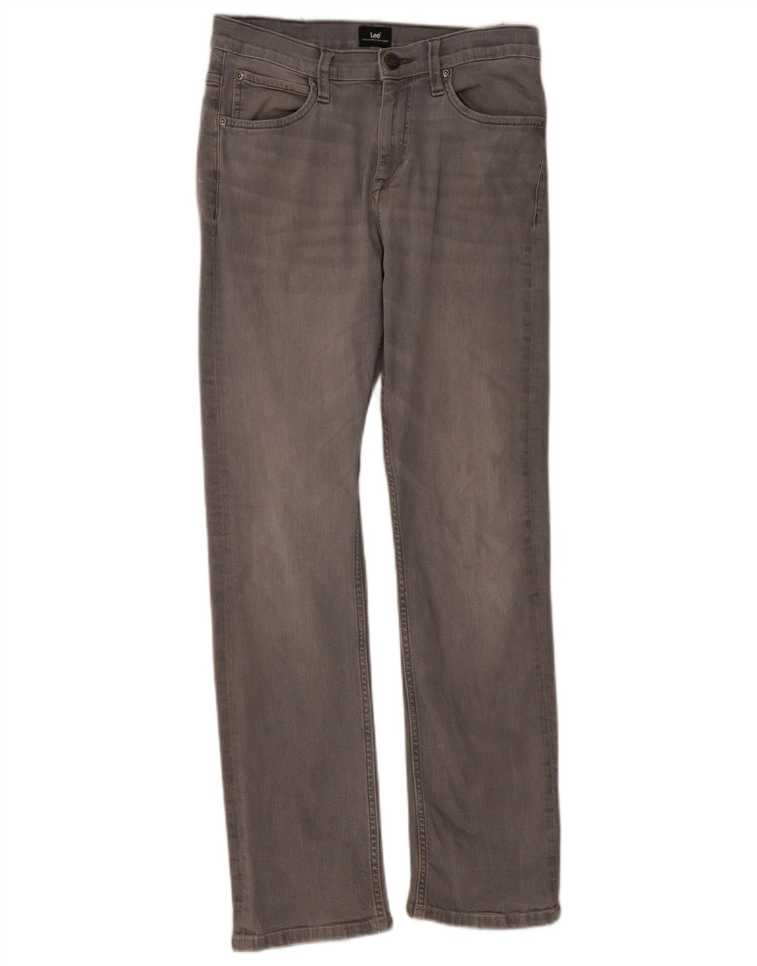 Jeans slim feminino LEE W30 L33 algodão cinza