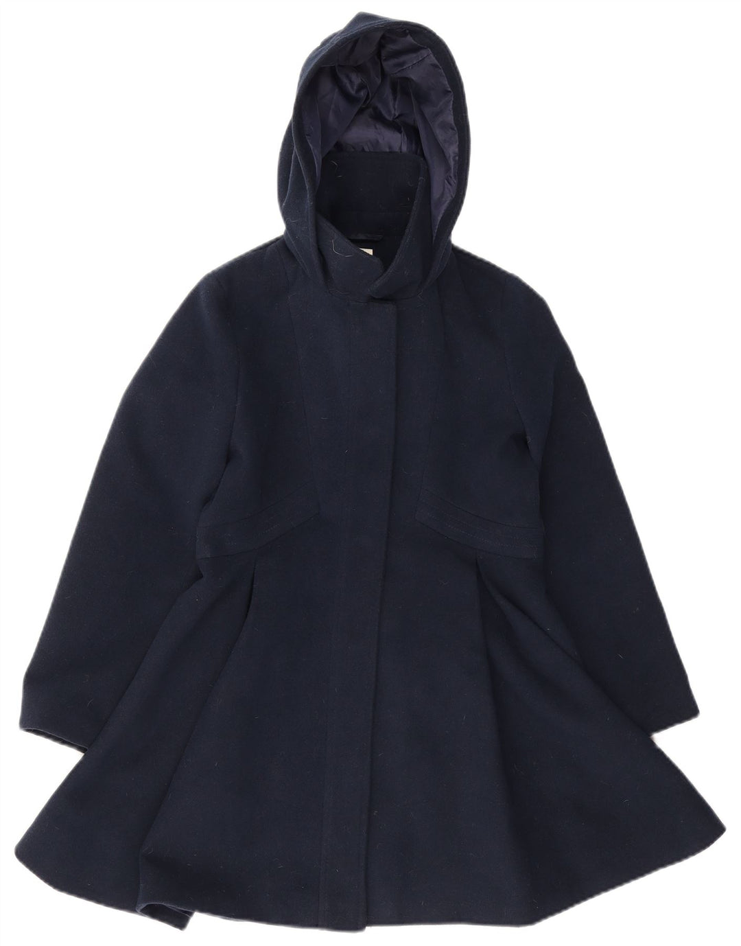 Monsoon Casaco princesa com capuz para meninas 9-10 anos azul marinho poliéster