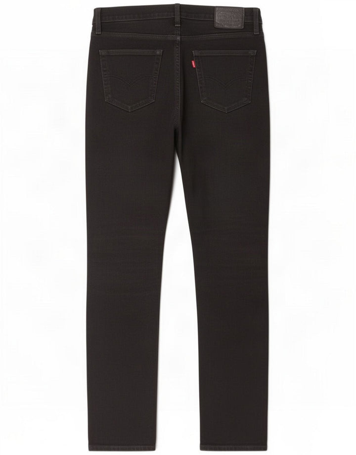 Levi's Mens 511 Slim Jeans W32 L32 Algodão Preto