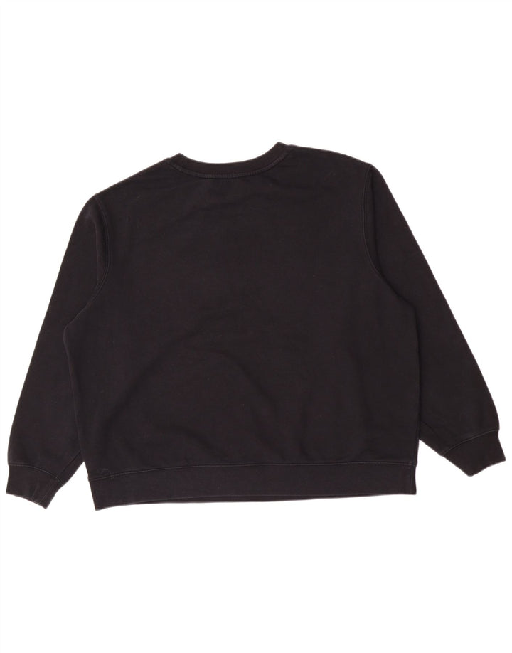 Suéter gráfico feminino Marks & Spencer Reino Unido 16 grande preto