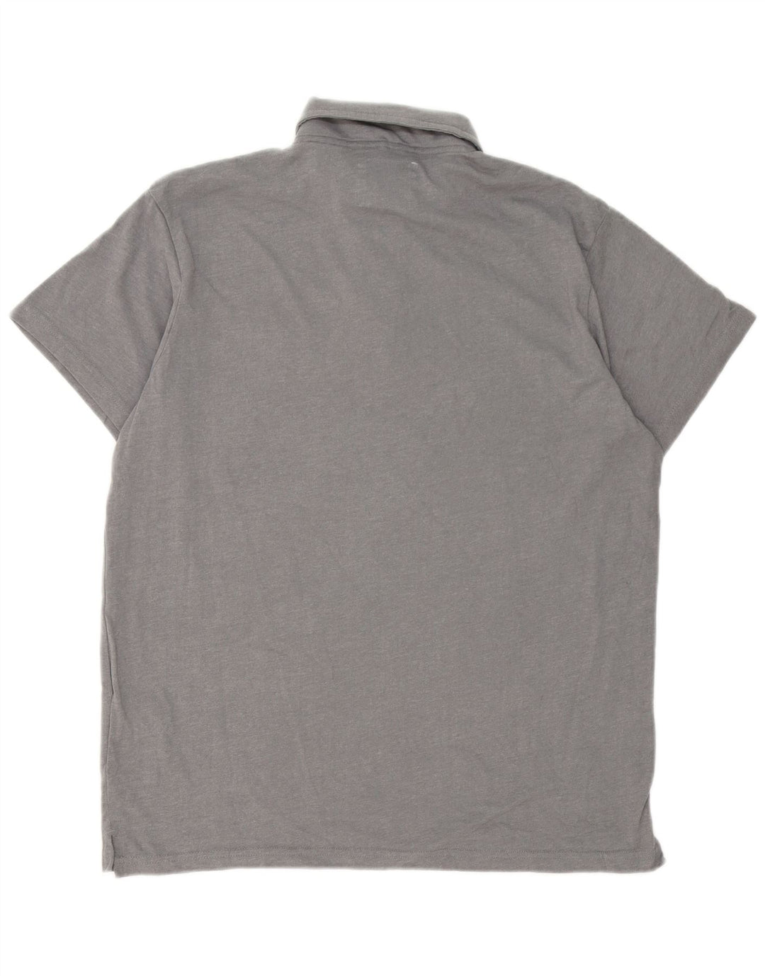 Camisa polo masculina Weird Fish algodão cinza médio