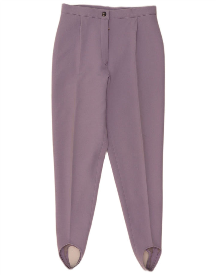 Calça feminina Colmar com estribo IT 44 médio W26 L28 roxo poliamida