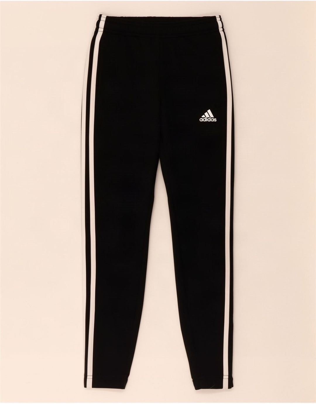 Calças de treino Adidas meninas 7-8 anos preto poliéster