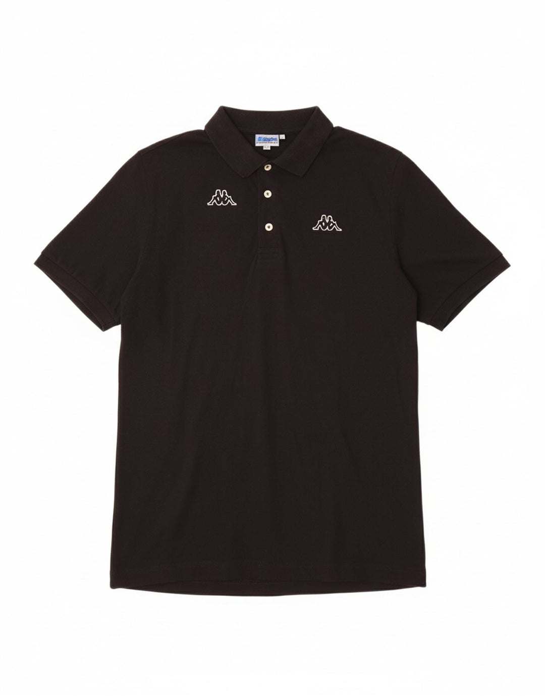 Camisa polo masculina KAPPA XL algodão preto