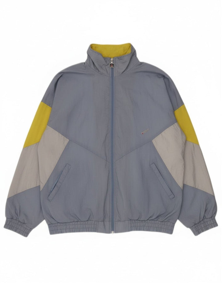 Jaqueta masculina de agasalho Masita XL azul Colourblock poliamida