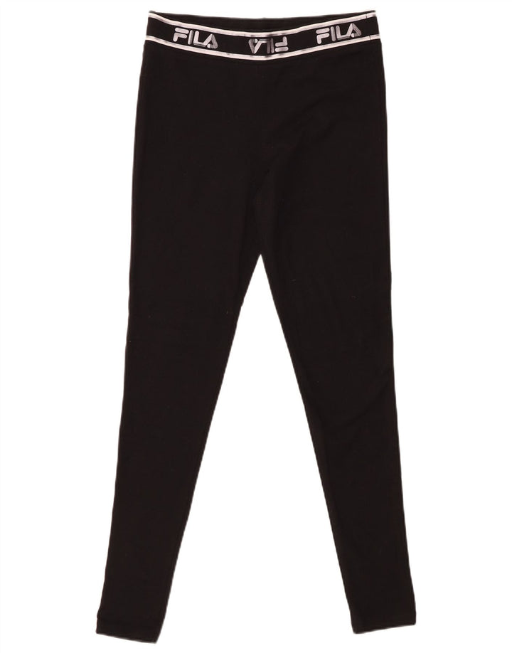 Leggings femininos FILA Graphic UK 12 médio preto