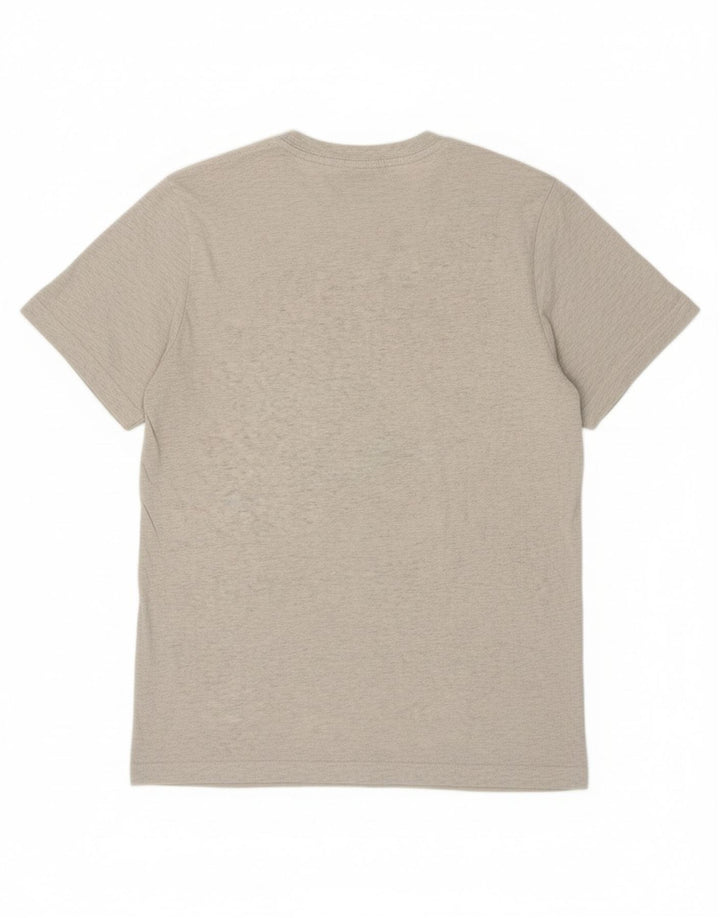 Camiseta masculina ADIDAS Top cinza médio algodão