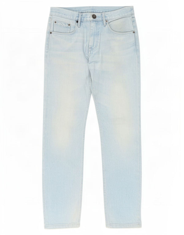 Jeans retos masculinos Burberry W30 L32 algodão azul