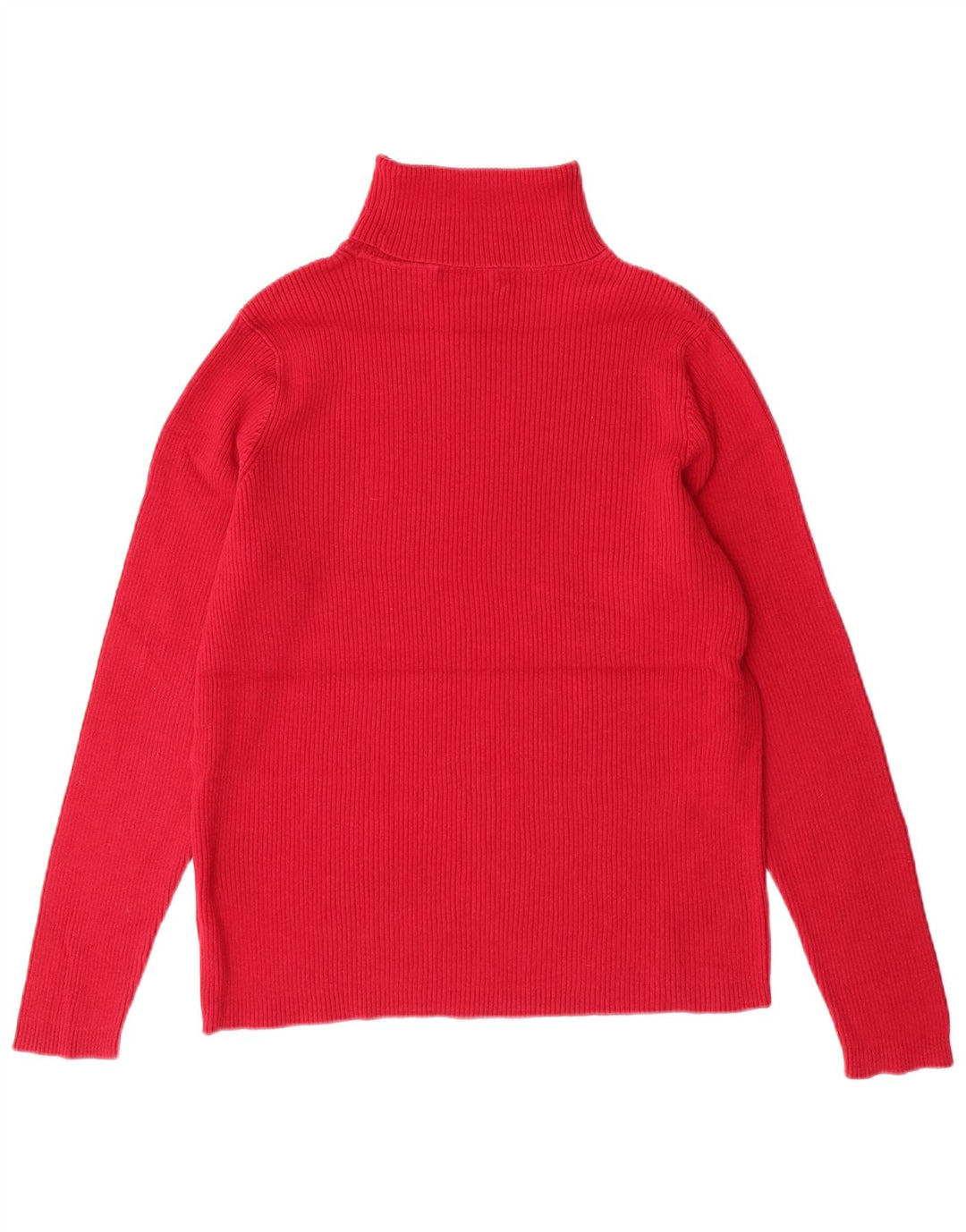 Suéter feminino RALPH LAUREN com gola redonda, tamanho grande, algodão rosa, Reino Unido 16