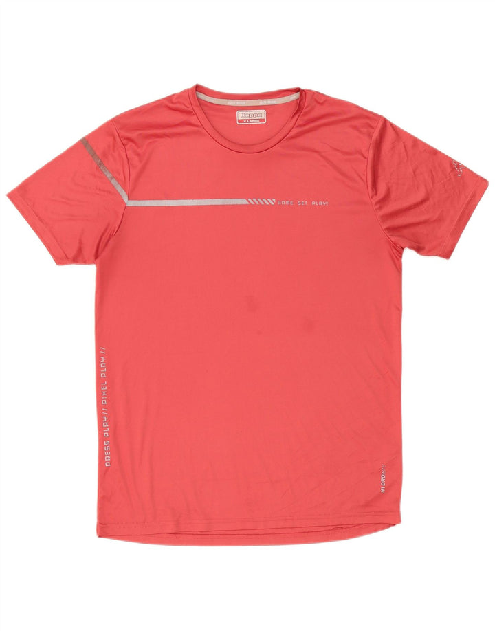 Camiseta masculina Kappa Top XL poliéster vermelho