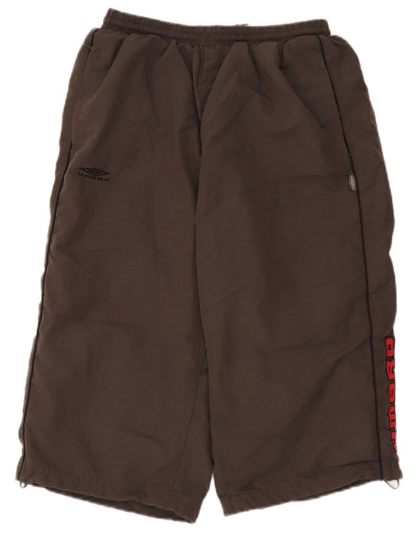 Umbro Mens Graphic Bermuda Sport Shorts Grande Cinza Poliéster