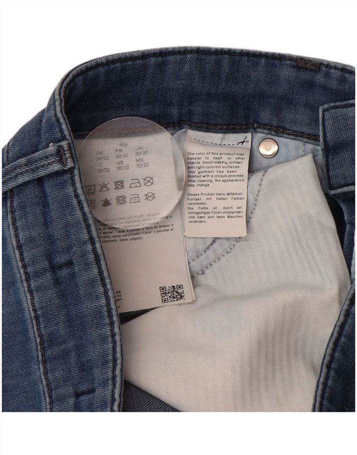 HUGO BOSS Jeans Slim Feminino W30 L32 Azul Algodão