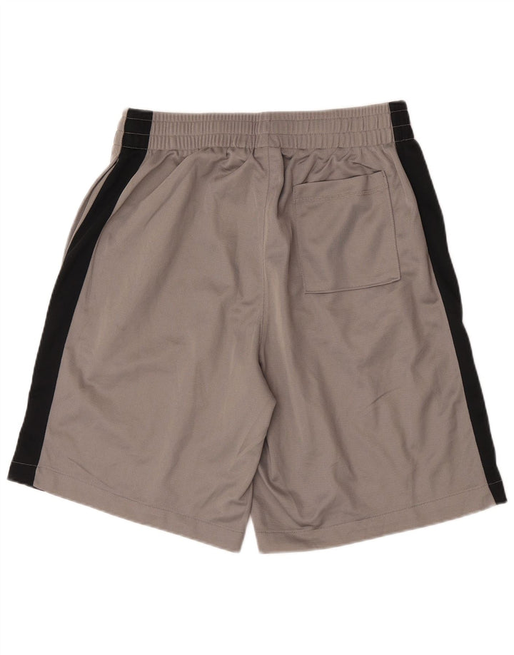 Shorts esportivos masculinos Nike poliéster cinza médio
