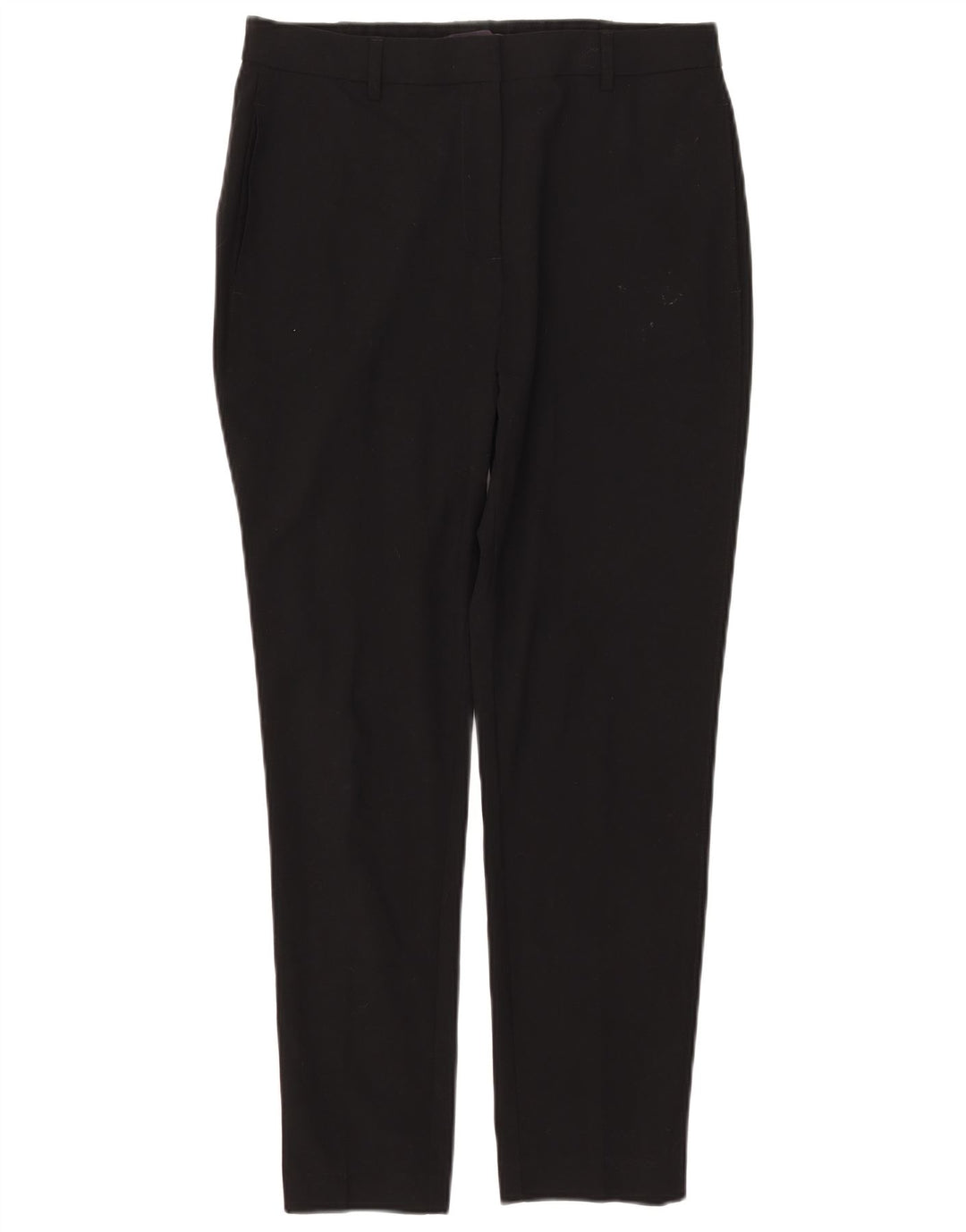 Calça Chino Feminina Marks & Spencer Slim UK 12 Médio W31 L26 Preta