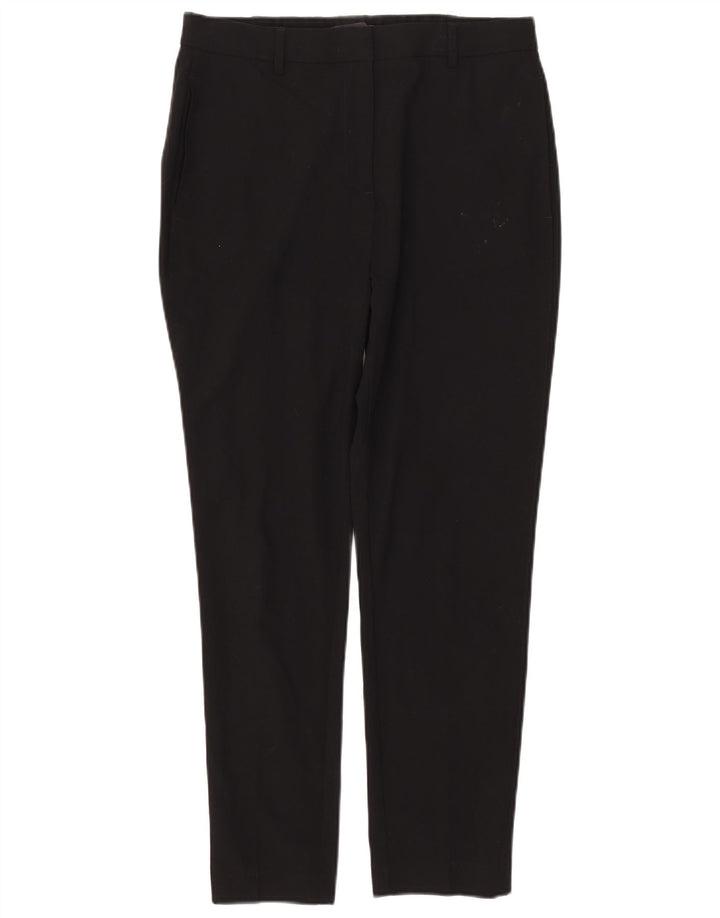 Calça Chino Feminina Marks & Spencer Slim UK 12 Médio W31 L26 Preta