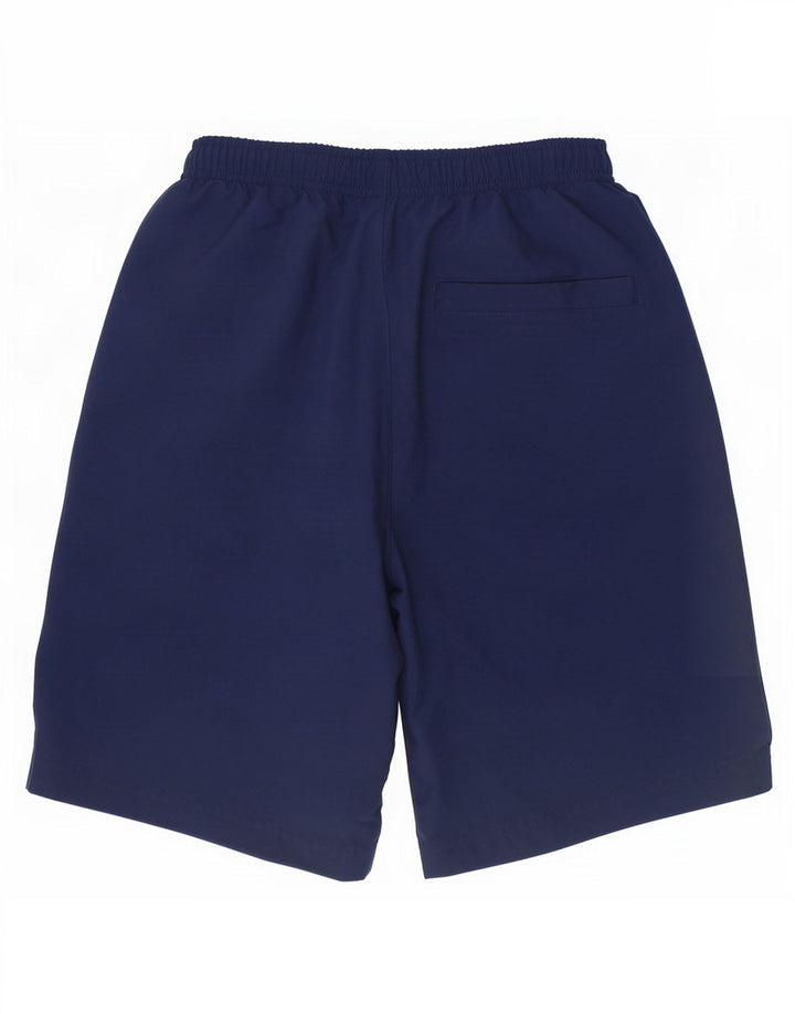 Shorts esportivos Nike Boys 12-13 anos grandes poliéster azul marinho