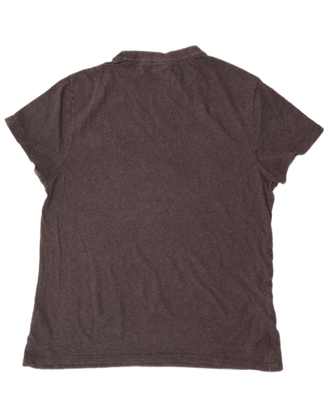 Camiseta gráfica masculina Superdry Top XL algodão cinza