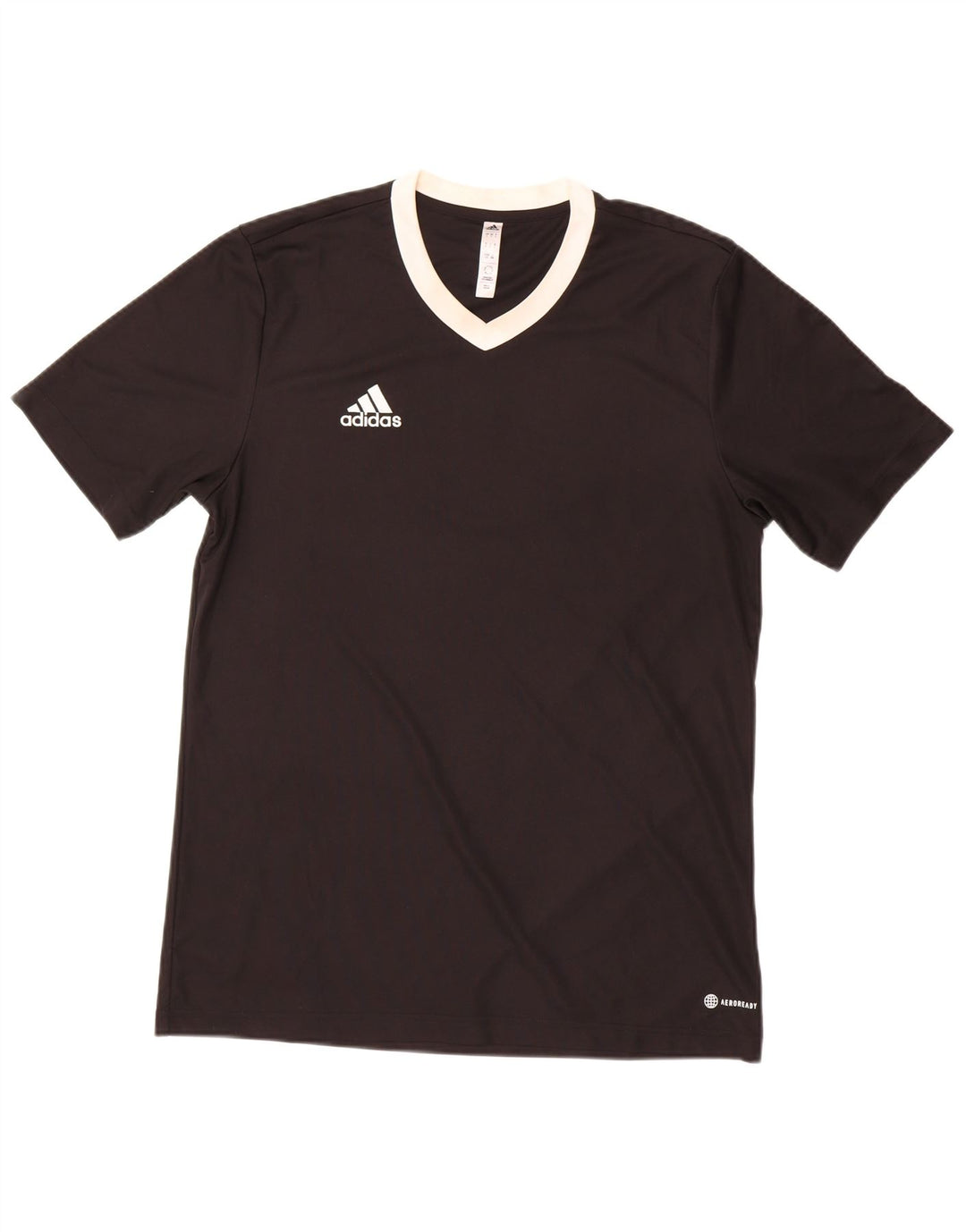 Adidas Mens Aeroready Camiseta Top Grande Poliéster Preto