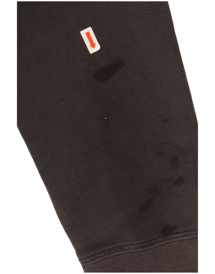 CHAMPION Suéter masculino com capuz médio algodão preto