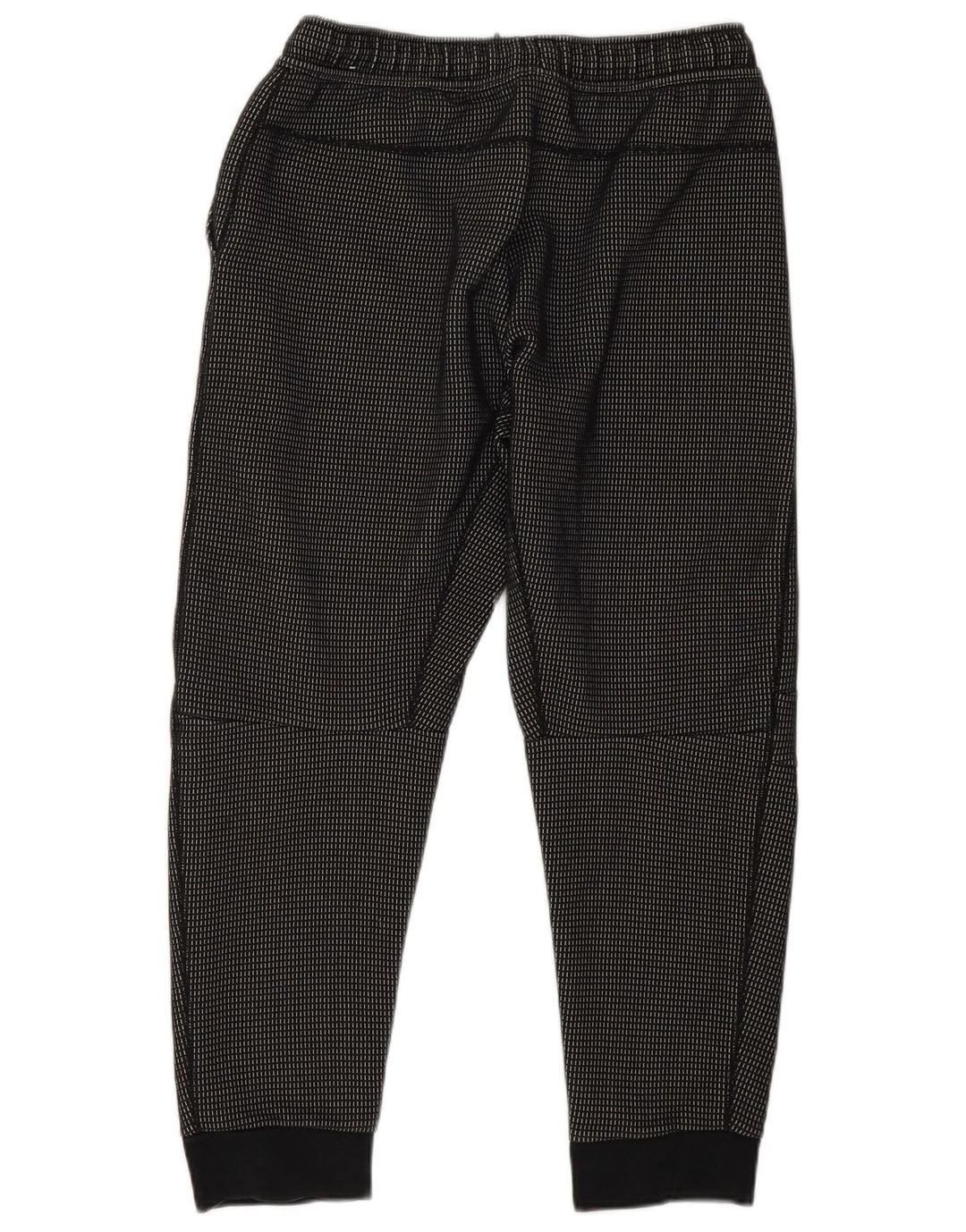 Calça de treino Nike Boys Joggers 13-14 anos XL preto xadrez poliéster