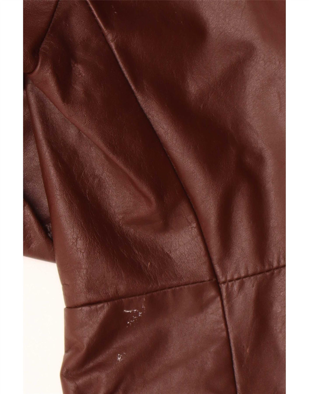 Jaqueta blazer masculina de couro com 2 botões Jean Pierre Reino Unido 38 marrom médio