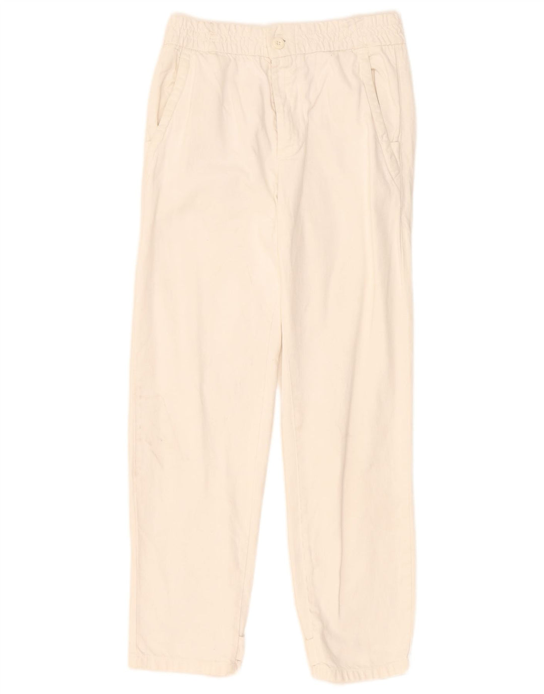 Calça Chino Reta Masculina Zara Pequena W30 L29 Branco