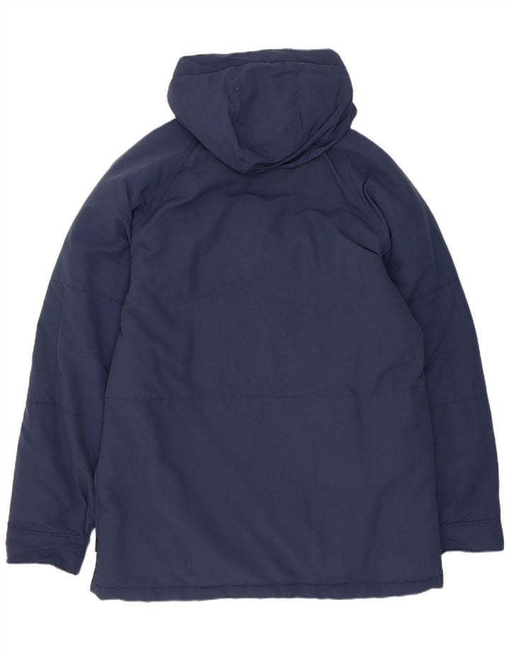 Jaqueta masculina acolchoada com capuz LEVI'S UK 38 azul marinho médio