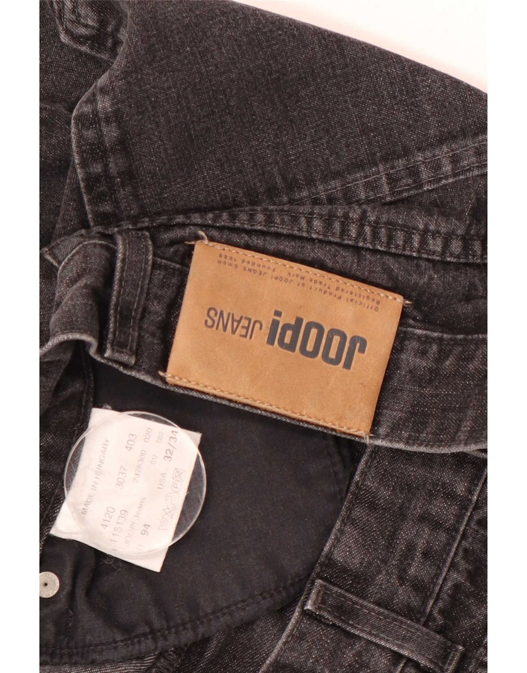 Joop Mens Tapered Jeans W32 L34 Cinza Algodão