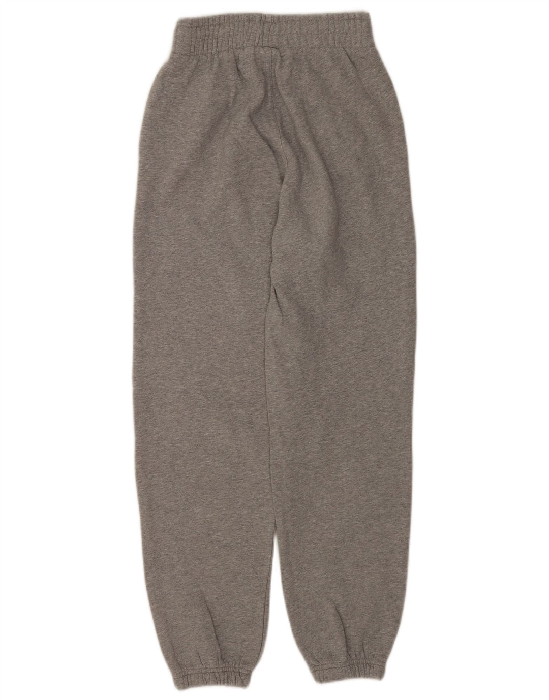 ADIDAS Calças de treino femininas Joggers UK 4 XS Cinza Flecked Cotton