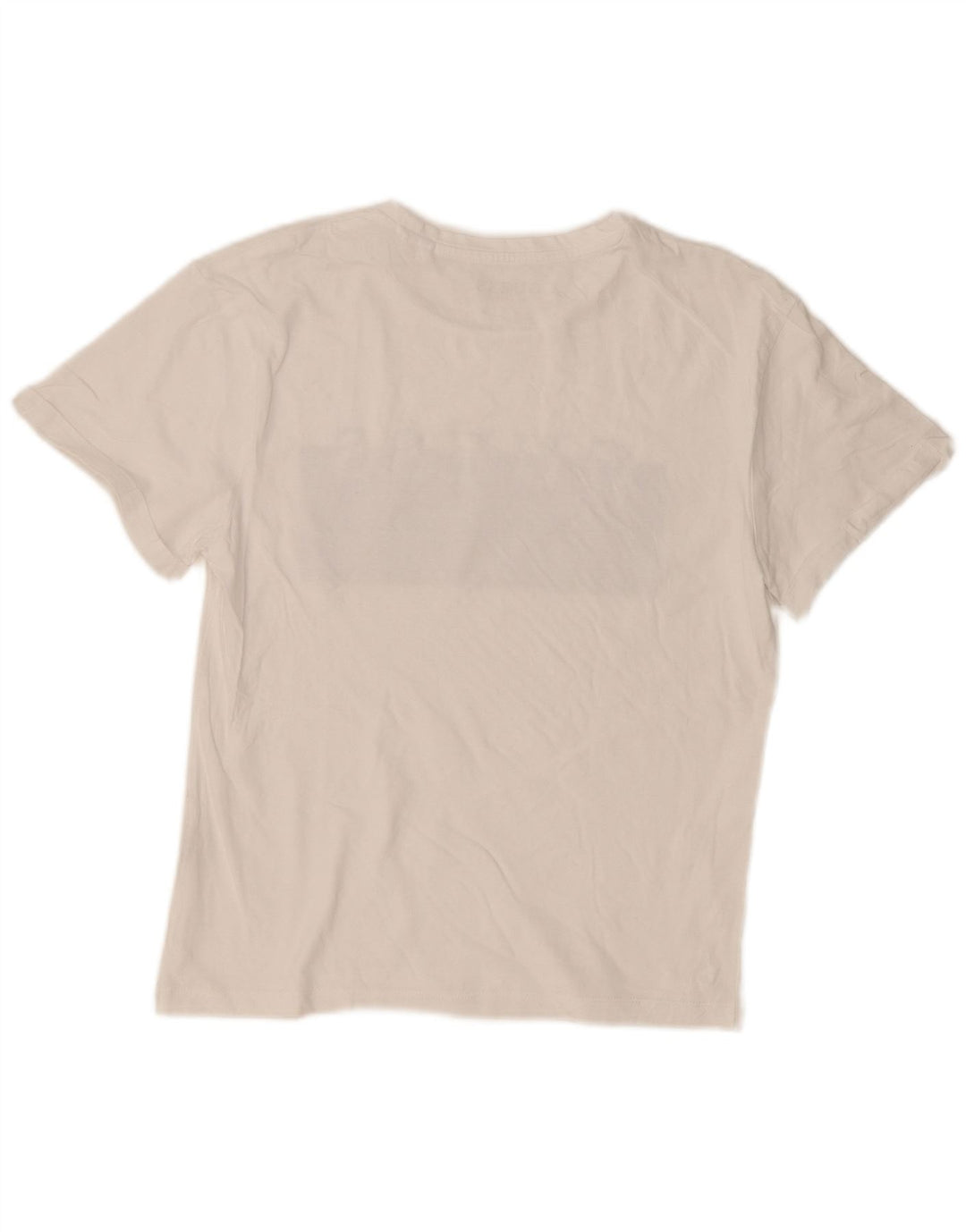 Camiseta feminina Guess com estampa gráfica UK 14 médio branco
