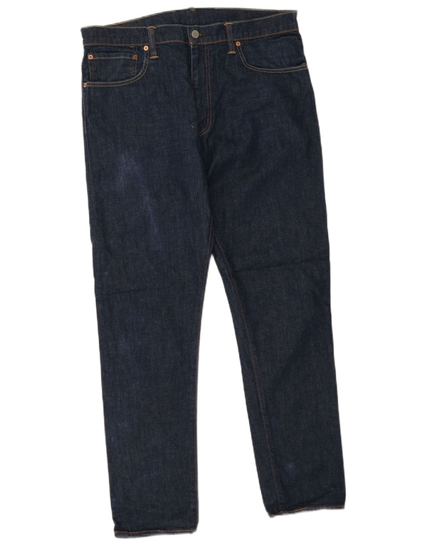 Calça jeans masculina Levi's 520 Tapered W36 L32 azul algodão