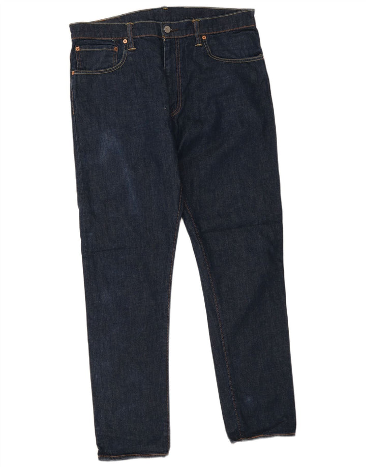 Calça jeans masculina Levi's 520 Tapered W36 L32 azul algodão
