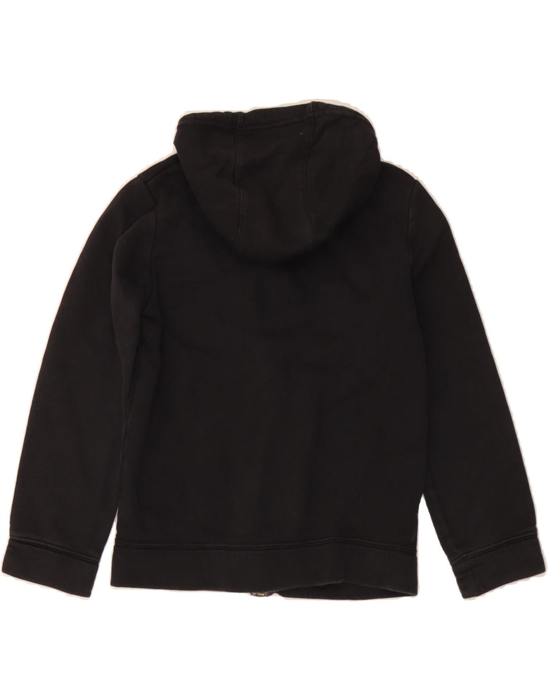 NIKE Boys Zip Hoodie Sweater 8-9 Years Small Black Cotton Vintage Nike and Second-Hand Nike from Messina Hembry 