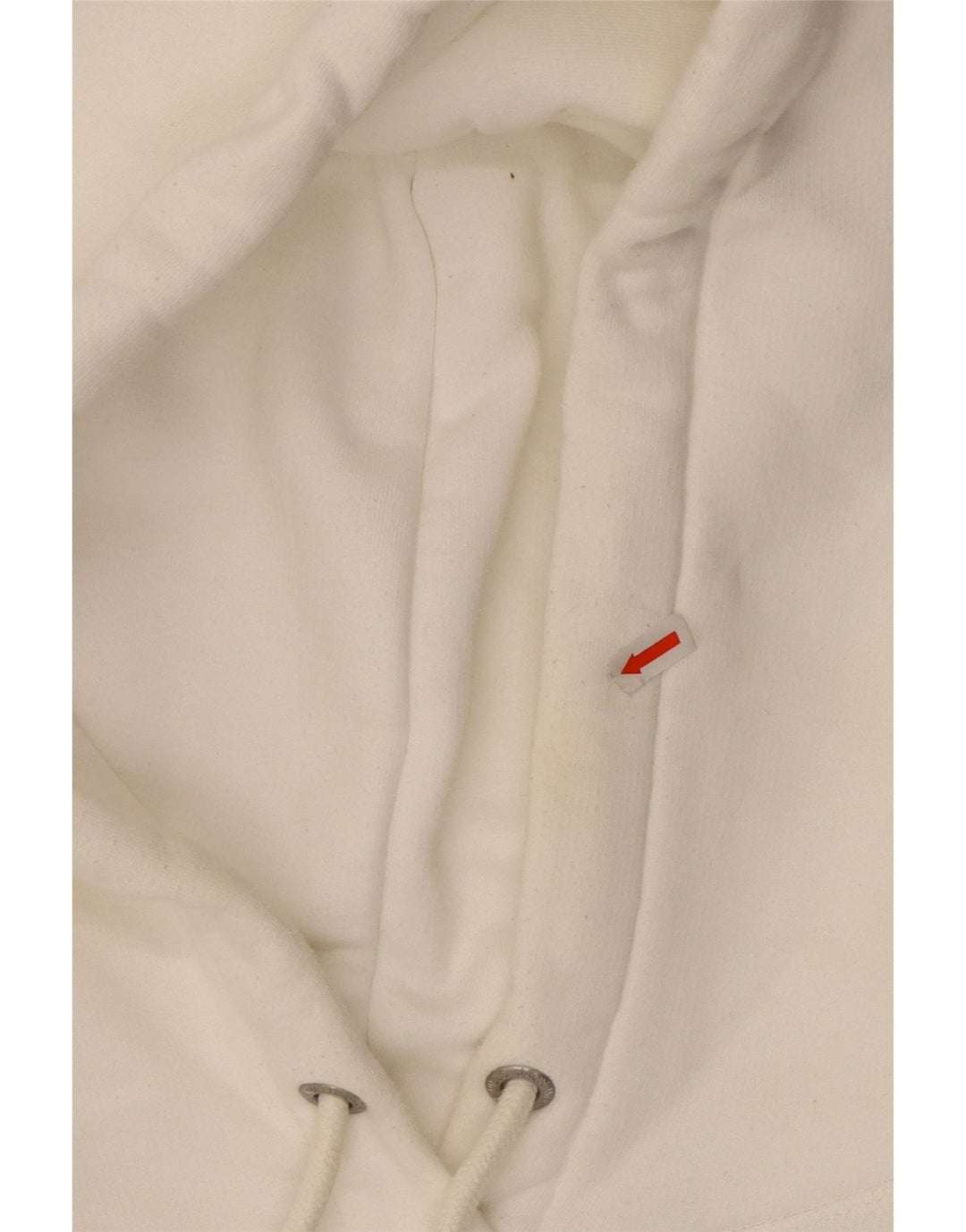 Suéter feminino JACK WILLS com capuz gráfico grande tamanho Reino Unido 16 grande algodão branco