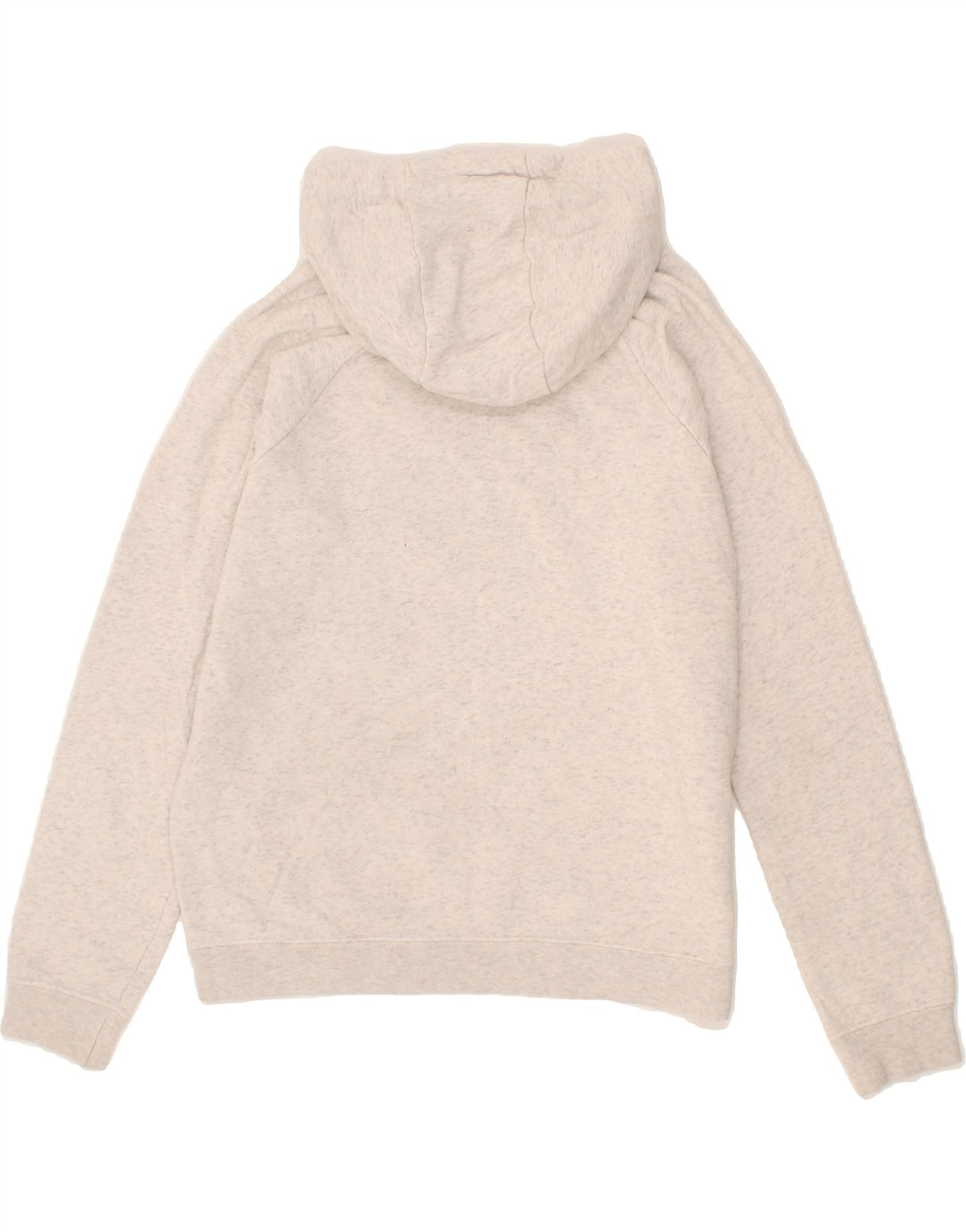 NIKE Womens Graphic Oversized Hoodie Jumper UK 10 Small Grey Cotton Vintage Nike and Second-Hand Nike from Messina Hembry 