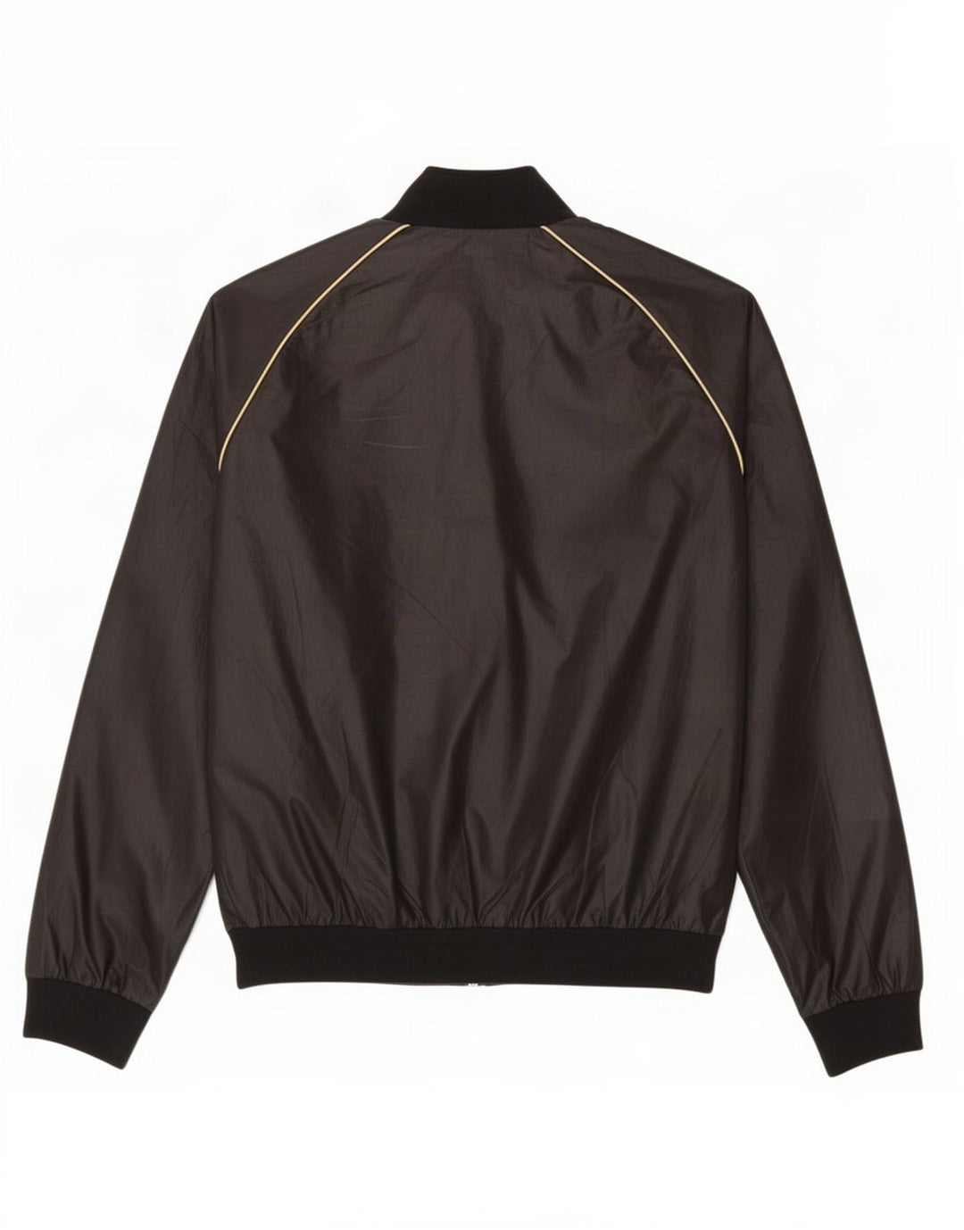 Hummel Mens Graphic Tracksuit Top Jaqueta Grande Poliéster Preto
