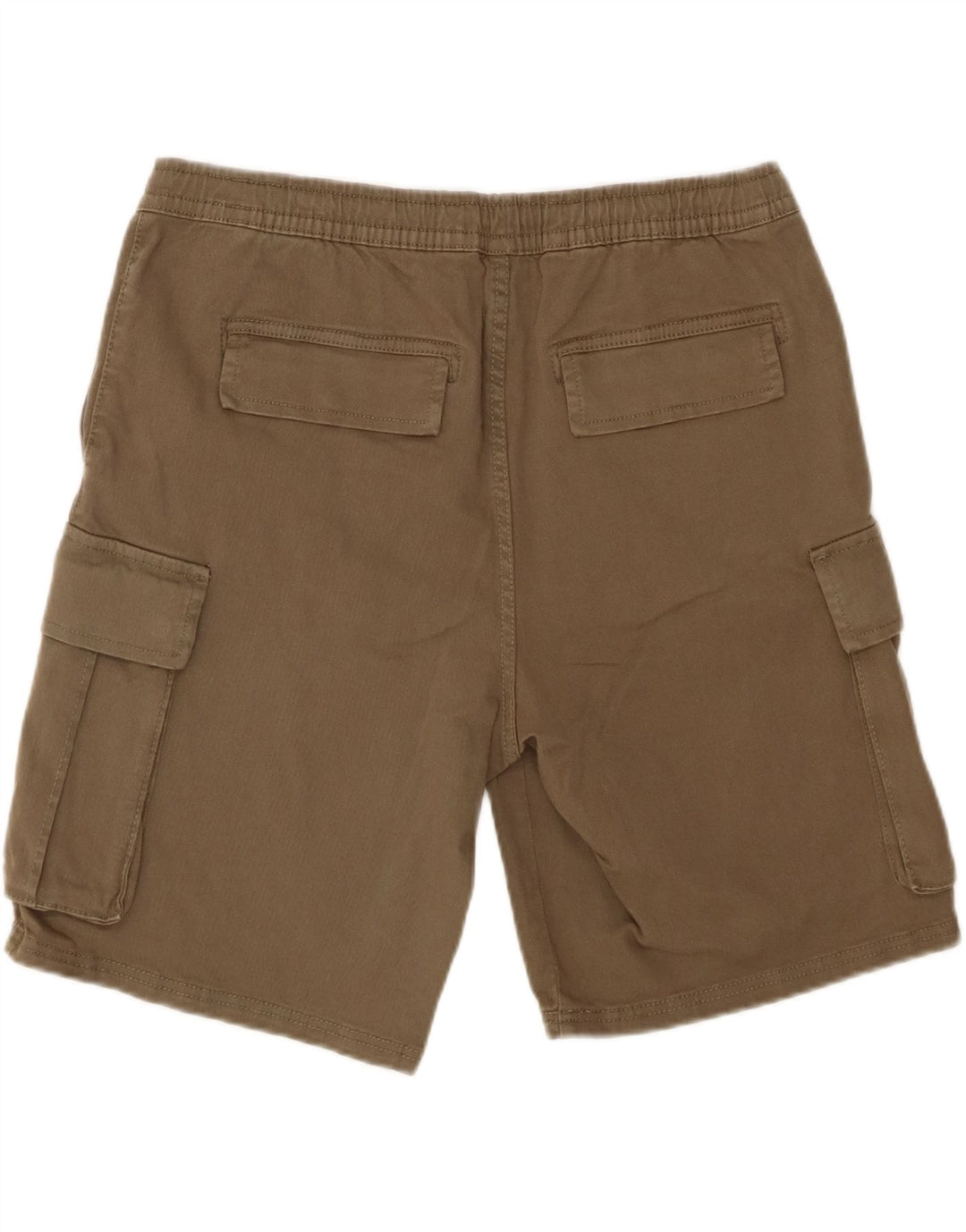 SONNY BONO Shorts cargo masculino grande W34 algodão verde