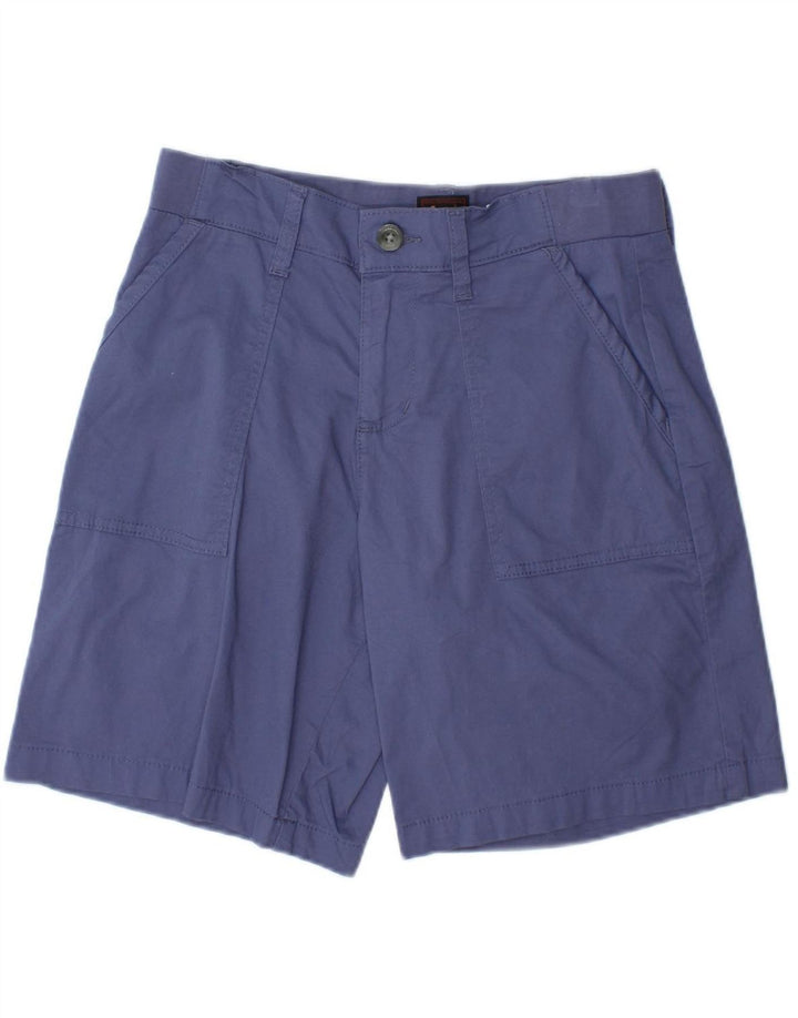 LEE Shorts Chino Feminino EUA 6 Médio W30 Azul
