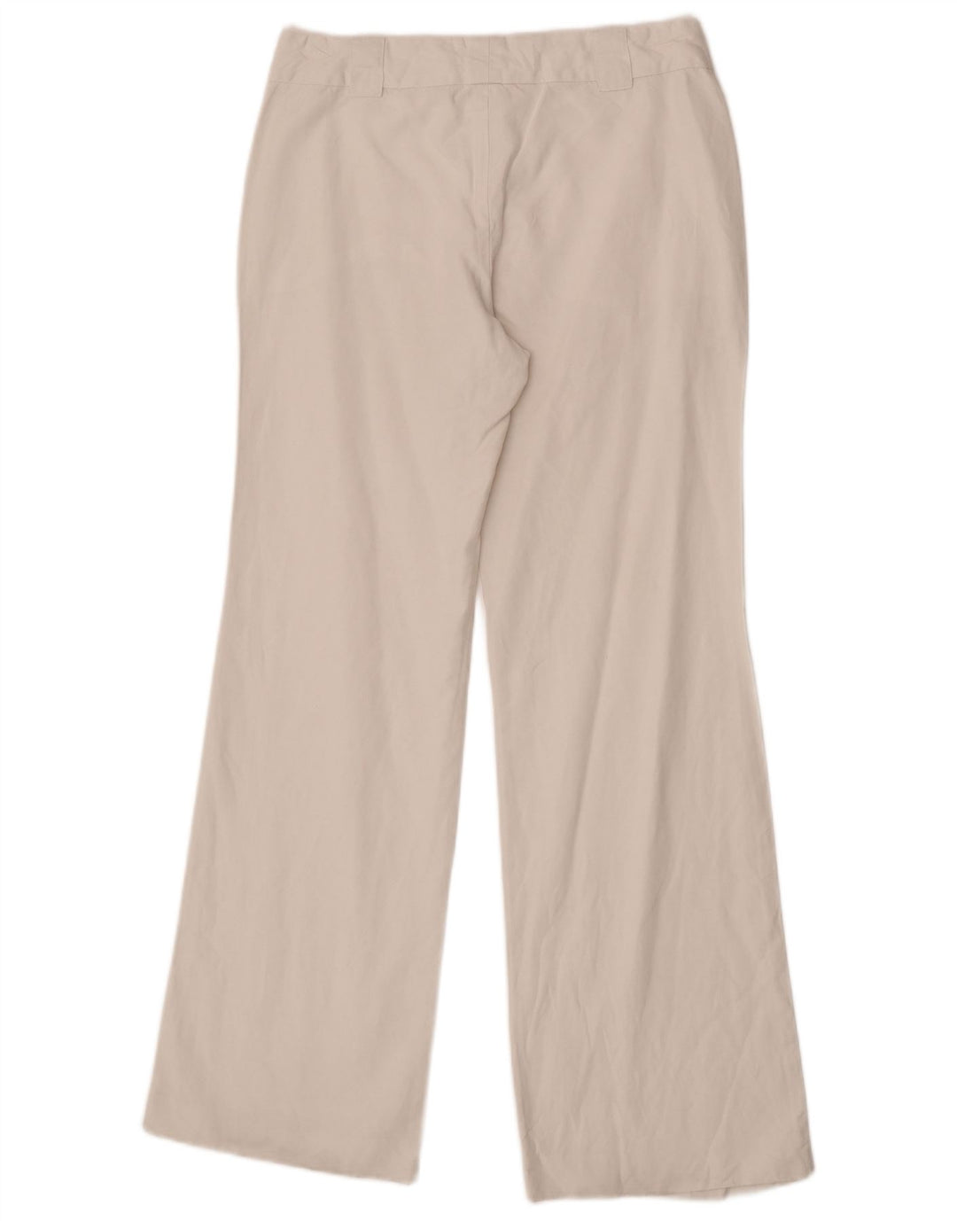 Calça feminina Alberto Aspesi Blu Bootcut Suit IT 40 Pequeno W27 L31 Branco