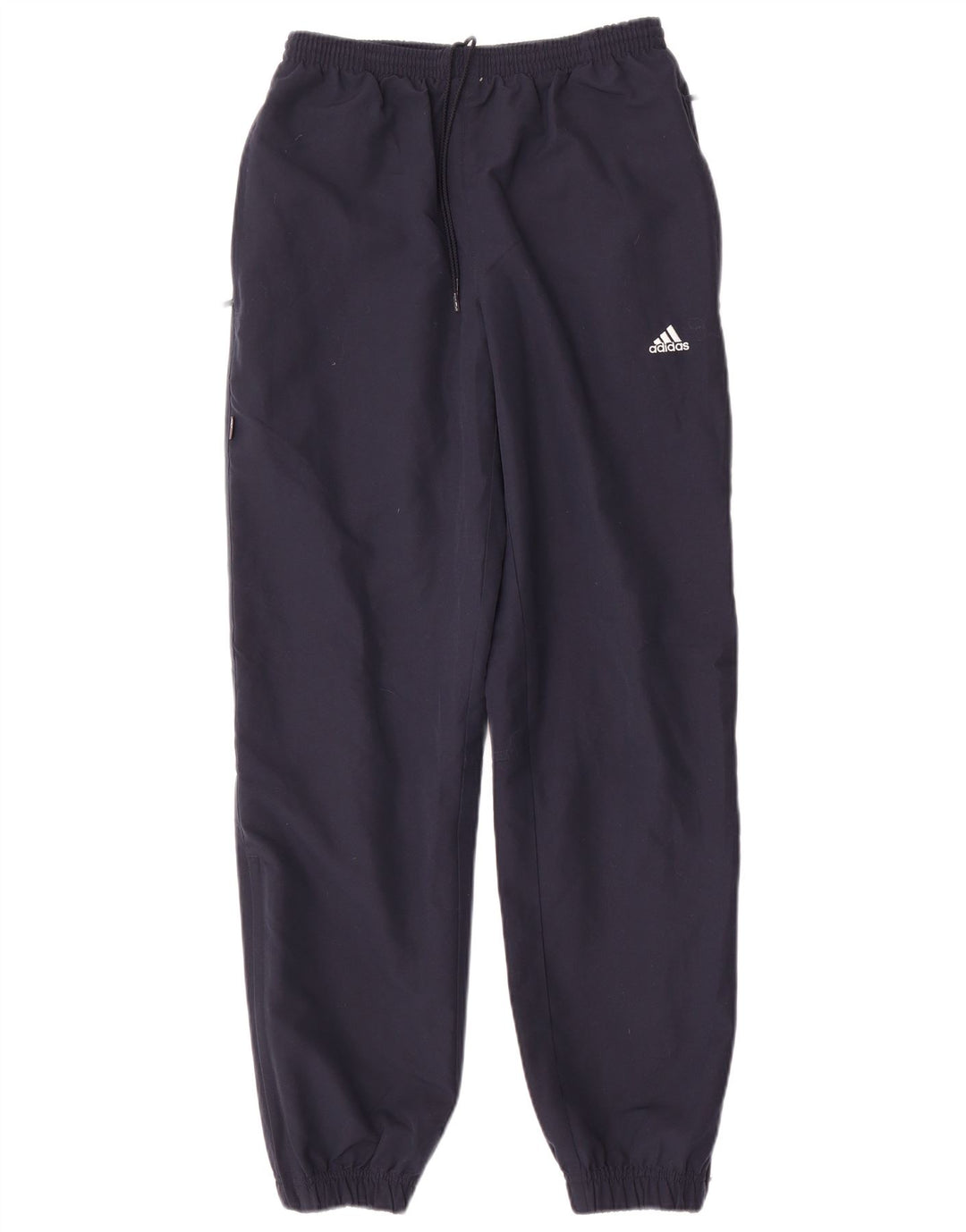 Adidas Mens Treino Calças Joggers Pequeno Poliéster Azul Marinho