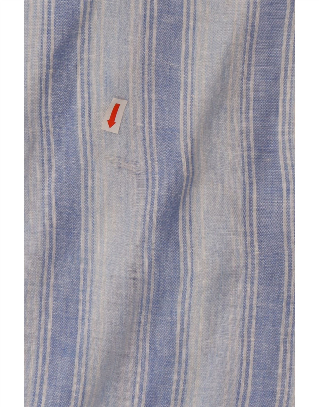 Camisa masculina Harmont & Blaine grande linho listrado azul